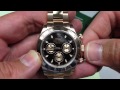 question mark rolex rose gold daytona