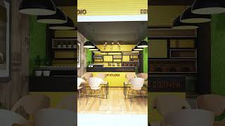 cafe shop interior design #teashop #cafeinterior #coffeeshopdesign