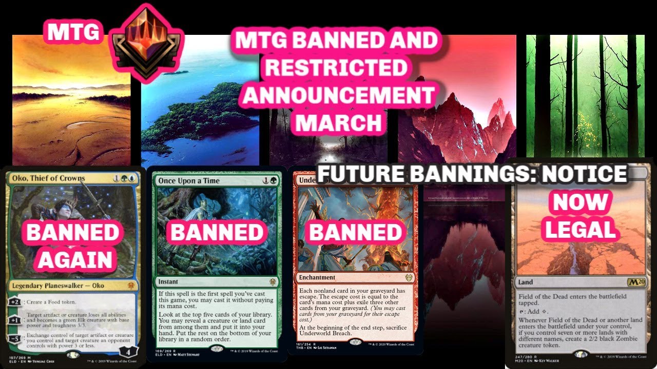 Mtg Banned And Restricted Announcement 2024 - Delly Fayette