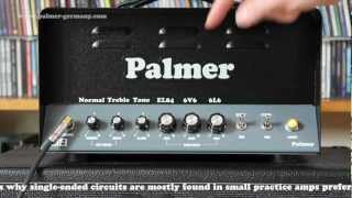 Palmer MI : DREI Triple Single Ended Amplifier (off-centre mic'd demo)