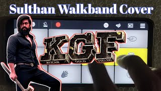 kgf 2 | sulthan mass bgm cover on mobile walkband | gps galaxy