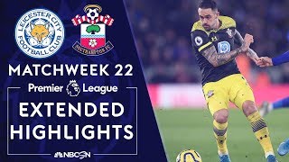 Leicester City v. Southampton | PREMIER LEAGUE HIGHLIGHTS | 1/11/2020 | NBC Sports