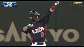 Highlights: Mexico vs USA Semifinal - 2015 WBSC Premier12