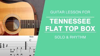 Tennessee Flat Top Box - Guitar Lesson - Johnny Cash