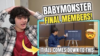 BABYMONSTER - DEBUT MEMBER ANNOUNCEMENT VIDEO REACTION!