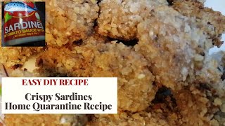 Home Quarantine Sardines Recipe // Crispy Sardines Balls // Quick and Easy Recipe