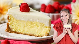 A Classic New York Style Cheesecake (With NO Water Bath!)