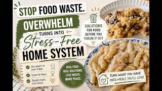 Don’t Throw Food Away | I Used AI to Turn Neglected Food Into 4 Family Dinners