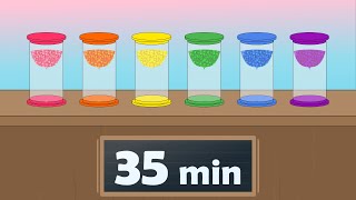 35 Minute Timer (Rainbow Sand)