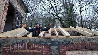 35.  Oak beams are heavy!