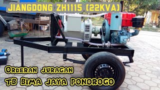 JIANGDONG ENGINE 22,5KVA  ORDERAN JURANGAN TB BIMA JAYA PONOROGO