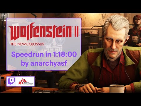 Wolfenstein II: The New Colossus by anarchyasf in 1:18:00 – Together For Good 2023