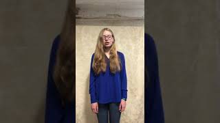 Samantha Lewis - Boston Conservatory Berklee Vocal/Choral Intensive Audition - Climb Every Mountain