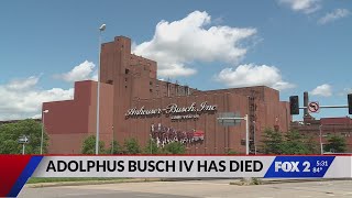 Adolphus Busch IV, member of iconic brewing family, dies at 72