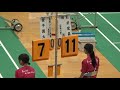 2016年ih バドミントン 男子 シングルス 3回戦 金子真大（富岡ふたば未来）vs 石井宏昌（横浜）