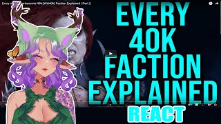 Orcs Power Is Just... Gaslighting? | Vtuber Reacts to Bricky Warhammer 40k Faction Part 2