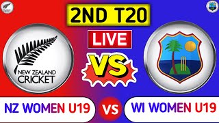 West Indies Women U19 Vs New Zealand Women U19 | WI Women U19 vs NZ Women U19 Live Score & Updates |