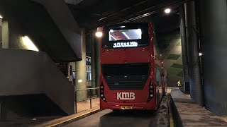 [九廠新脈搏紅飛𨋢巨無霸配玻璃梯往藍田站] Hong Kong Bus 九龍巴士 KMB 258D 屯門寶田邨 - 藍田站 @ K-213M E6X133 WW4116 全程 無剪輯