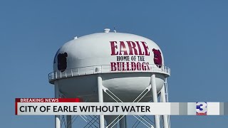 City of Earle without water