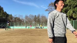 ソフトテニス ウィナー杯 対泉あすなろ 佑介＆高村（岩沼STC）