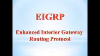 Features of EIGRP (Enhanced Interior Gateway Routing Protocol)