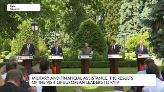 Zelenskyy welcomed Scholz, Macron, Draghi, Iohannis in Kyiv: Ukraine can count on strong support