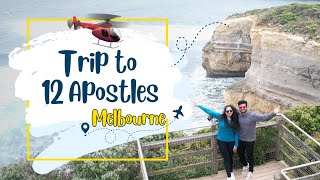 12 Apostles | 12 Apostles Helicopter Ride| Port Campbell |Great Ocean Road Melbourne |Telugu Couple