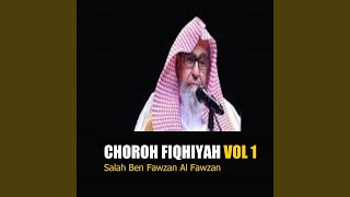 Choroh Fiqhiyah, Pt.9