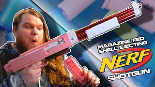 The BEST NERF Shotgun just got BETTER! Firefly Magazine Upgrade!