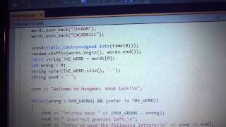 Programming Hangman (Take 2)