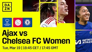 Ajax vs. Chelsea | UEFA Women's Champions League 2023-24 Quarter-final First Leg Full Match