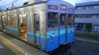 【伊豆のなつ編成】東急8500系8614F、春日部駅(TS-27)を発車