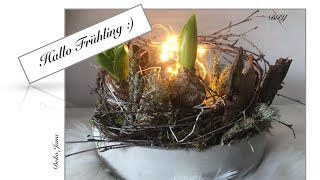 DIY: „Hallo Frühling“ macht’s euch fein (How to) / Deko Jana