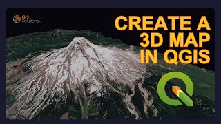 Creating 3D map in QGIS