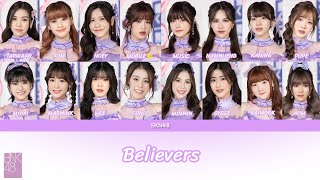 【COLOR CODED LYRICS】 Believers / BNK48