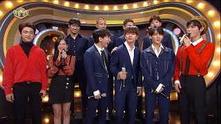 JinJiDo and BTOB greetings at Inkigayo 171029