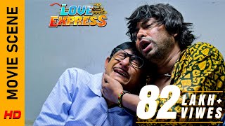 বাড়িটা গেলো কোথায়? | Movie Scene - Love Express | Dev | Nusrat Jahan | Surinder Films