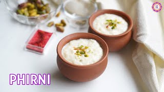 How to make Phirni | Creamy Rice Pudding | Firni