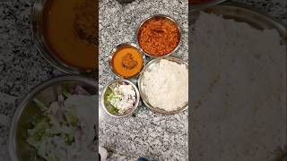 Special ଓଡ଼ିଆ ଘର ଖାଇଵା ମୁଢ଼ି ghanta tarkari lunch time plate 🍽️#shortvideo #odishafood #trending