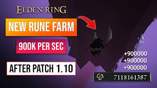 Elden Ring Rune Farm | New Rune Glitch After Patch 1.10! 900,000,000 Runes!