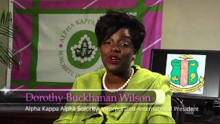 Alpha Kappa Alpha Sorority, Incorporated International President's Message overlay HD