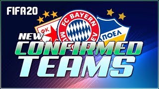 FIFA 20 | New CONFIRMED Teams & Wishlist