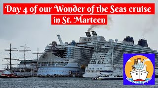 We visit Philipsburg, St. Marteen on Wonder of the Seas cruise and play shuffleboard for 1st time!