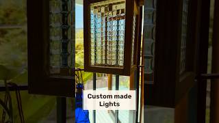 Custom made lights #designerlights #interiordesign #lighting #interior