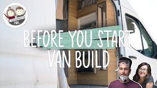 What to know before starting a van conversion? 🚐🛠 | VAN CONVERSION SERIES (Van life Finland)