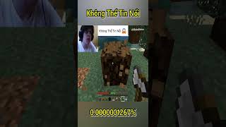 Những Cảnh Tưởng Hiếm Có Không Thể Tin Nổi Luôn 😱 #shorts #minecraft