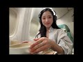 🇮🇩[발리 여행 Vlog] 파이퍼 하이직 레어와 함께한 대한항공 라면 먹방, 귀국행 비행기