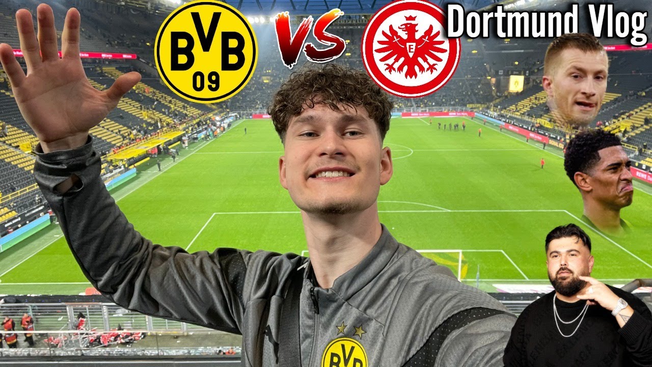 Borussia Dortmund Vs. Eintracht Frankfurt - Stadionvlog | BVB WIRD ...