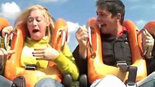 Girls seat belt fails on oblivion rollercoaster at Alton to