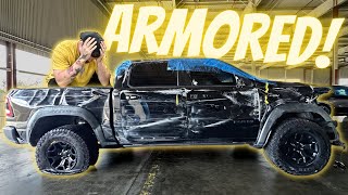 Buying an ARMORED Ram TRX At SALVAGE AUCTION!?
